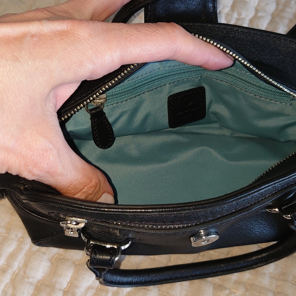 COLE HAAN Cute Chic Alexa Black Mini Bag - Picture 3 of 11